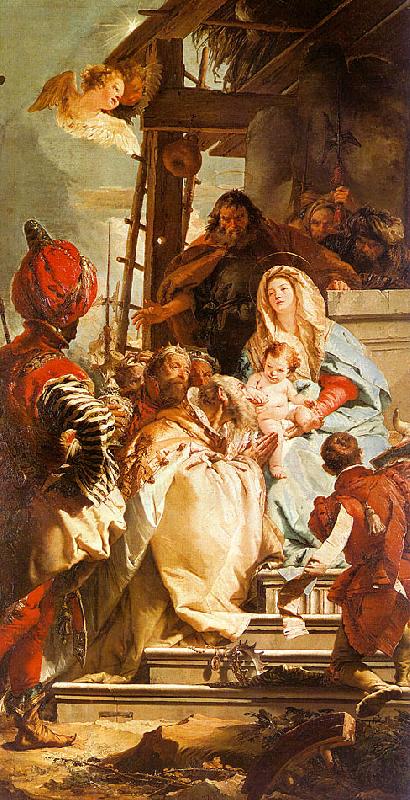 Giovanni Battista Tiepolo Mercury Appearing to Aeneas China oil painting art